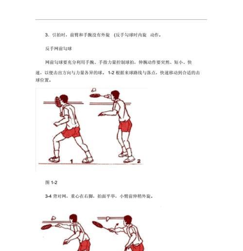 羽毛球握拍方法与技巧（握拍的正确姿势与注意事项）