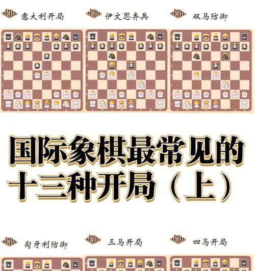 象棋开局技巧初学指南（从菜鸟到高手）
